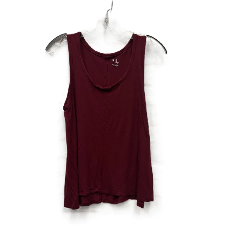 Price Meltdown Top Sleeveless By Gap In Red, Size: M