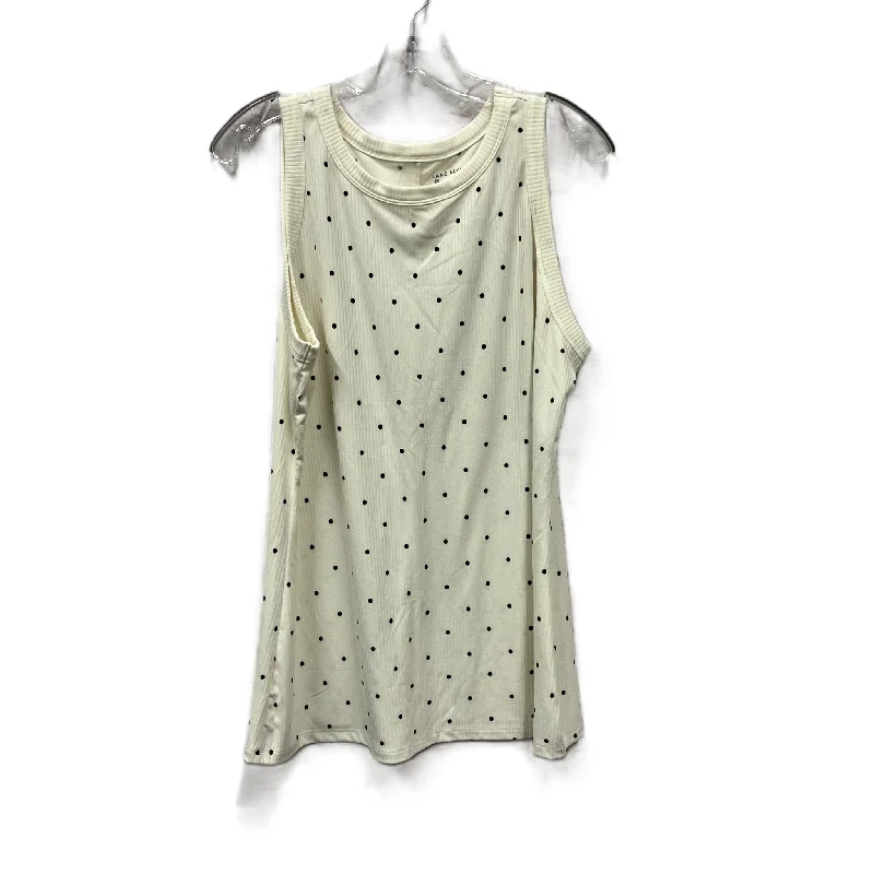 Shop and Save Top Sleeveless By Lane Bryant In White, Size: 18 2x