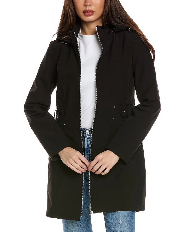 Overstock Via Spiga Softshell Coat