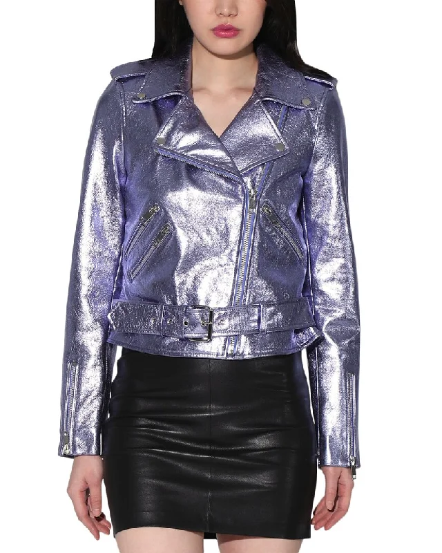 Savings Galore Walter Baker Allison Leather Jacket