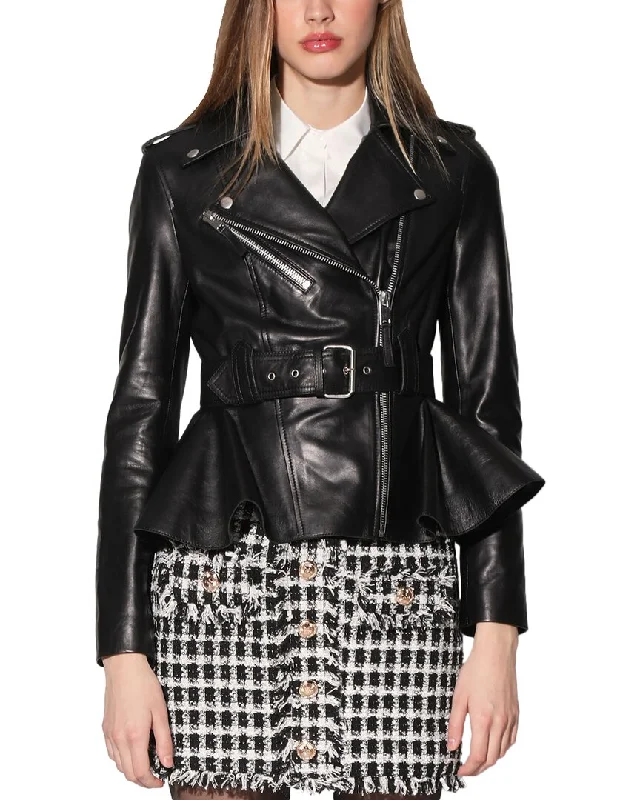 Take Advantage Walter Baker Keisha Leather Jacket