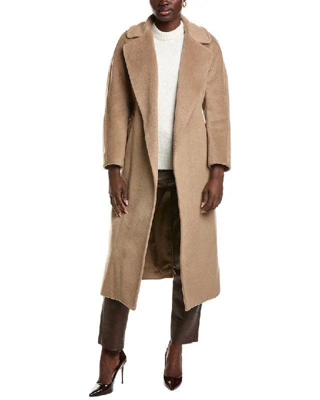 Value Deals Weekend Max Mara Tempera Wool, Alpaca & Mohair-Blend Coat