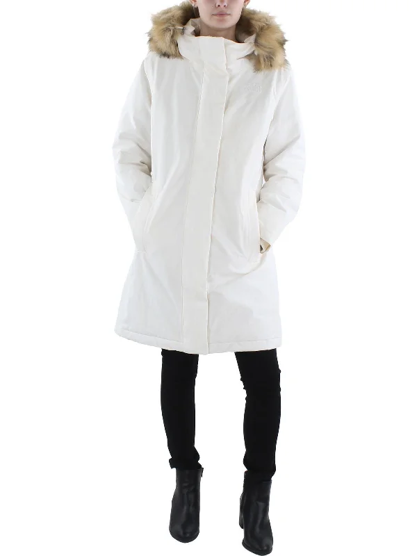 Final Clearance Womens Insulated Nylon Parka Coat