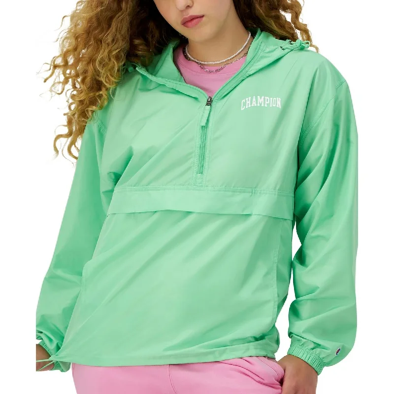 Sale Event Womens Logo 3/4 Zip Windbreaker Jacket