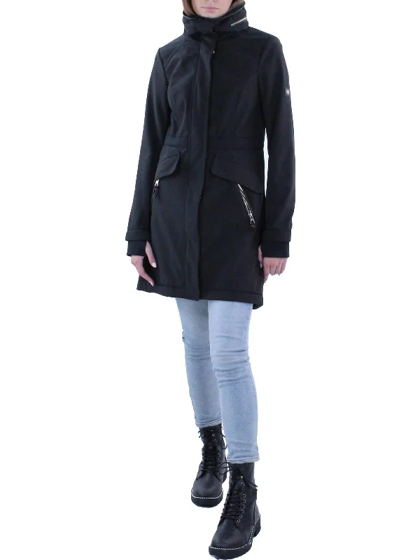 Super Deal Womens Printed Heavy Long Coat
