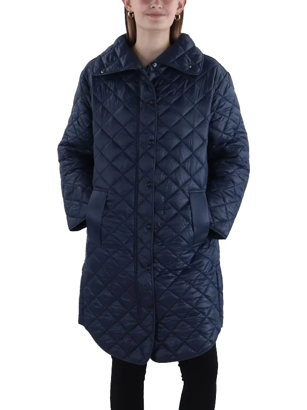 Super Sale Womens Quilted Long Quilted Coat