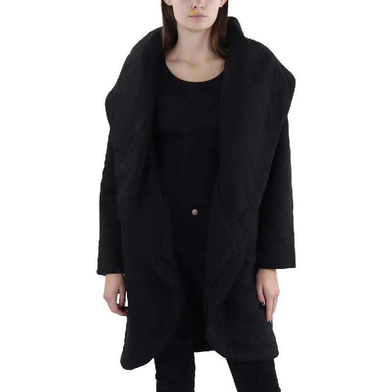 Exclusive Offers Womens Quilted Midi Open Front