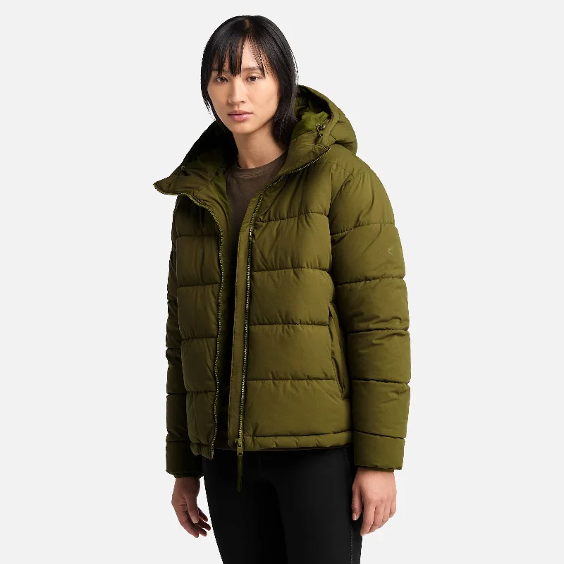 Super Bargain Women's Water-Repellent Puffer Jacket