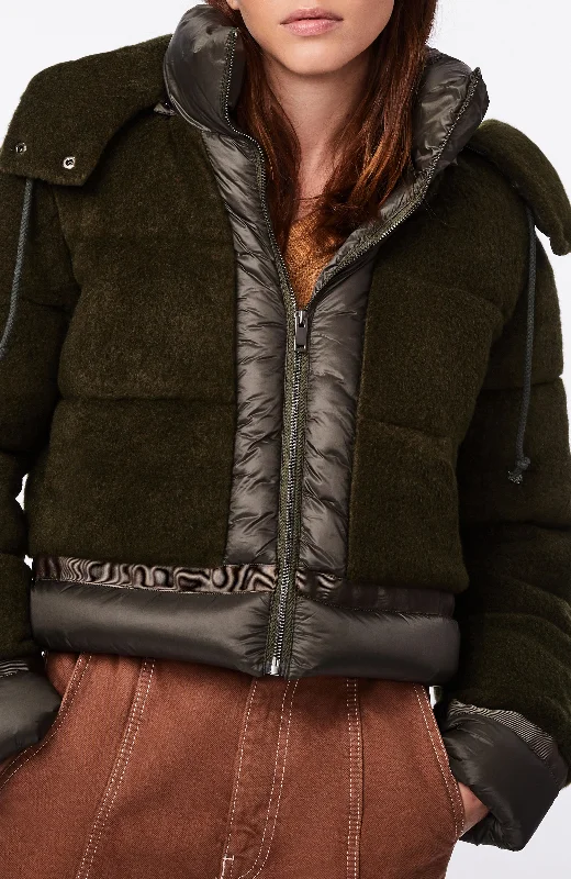 Sneak Peek Sale Wool Puffer Jacket