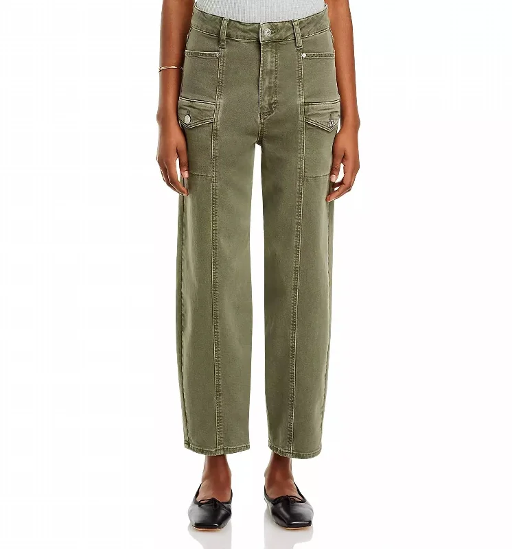 Deal of the Week Alexis Cargo Barrel Leg In Vintage Ivy Green