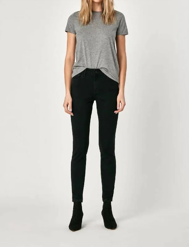 Limited Time Alissa Super Skinny Jeans In Black