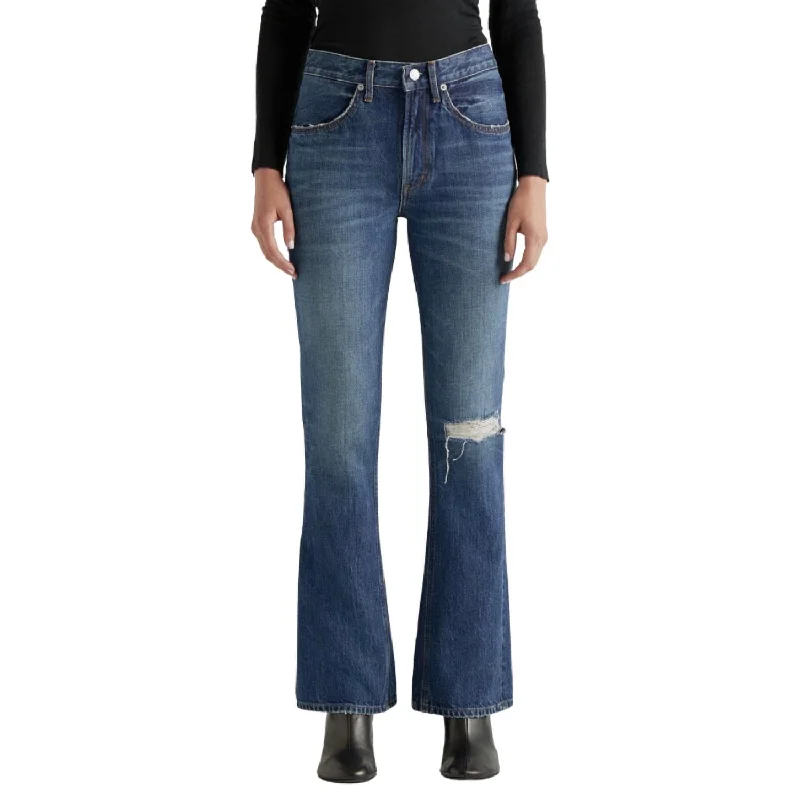 Deep Discounts Averi Flared Jean In Pretender