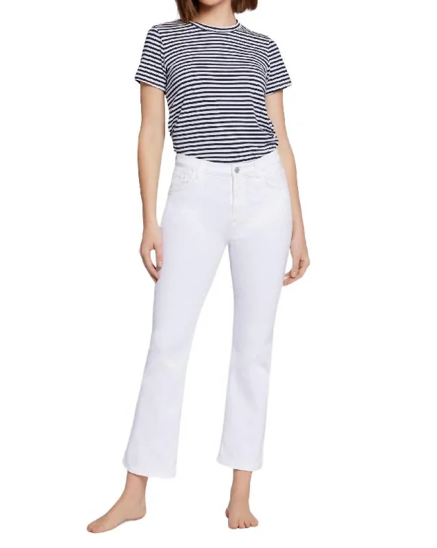 Savings Galore Boulevard Bootcut Jean In Optic White