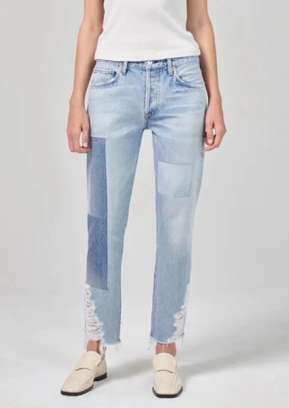 Price Reduction Emerson Slim Boyfriend Jeans In Upcycle