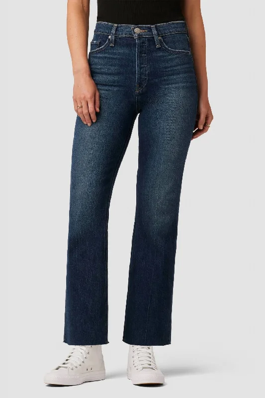 Savings Alert Faye Ultra High-Rise Bootcut Crop Jean In Naval