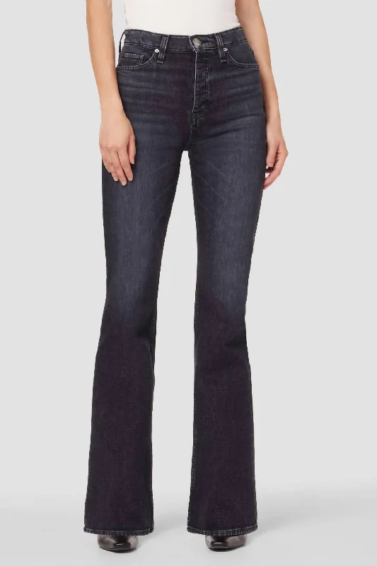 Discount Days Faye Ultra High-Rise Bootcut Jean In Eco Black