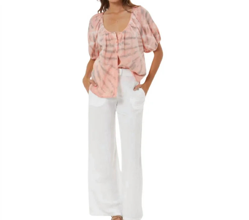Last Chance Ford Straight Leg Pants In White