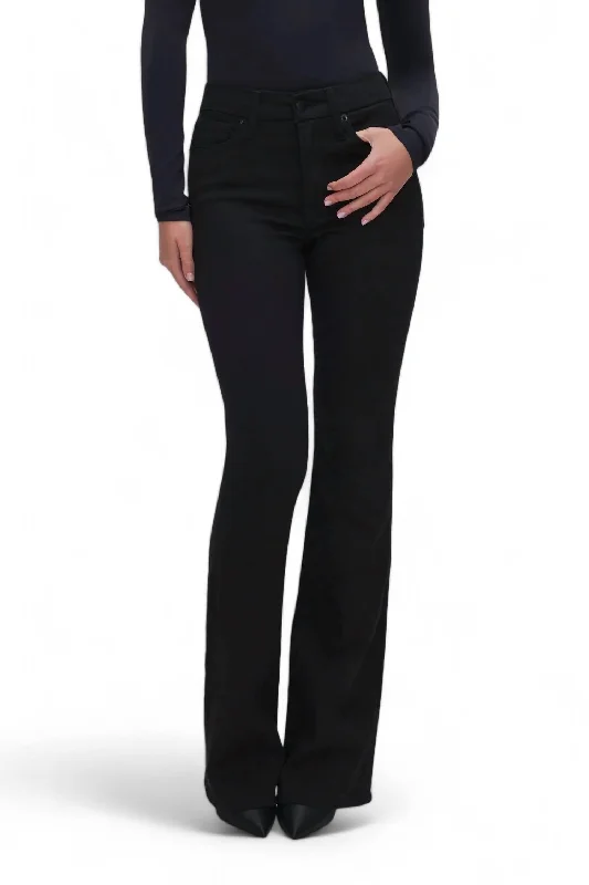 Huge Savings Good Classic Slim Bootcut Jean In Black001
