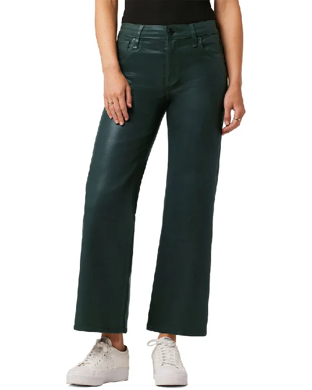 Markdown Madness HUDSON Jeans Rosie Coated Scarab Wide Leg Jean