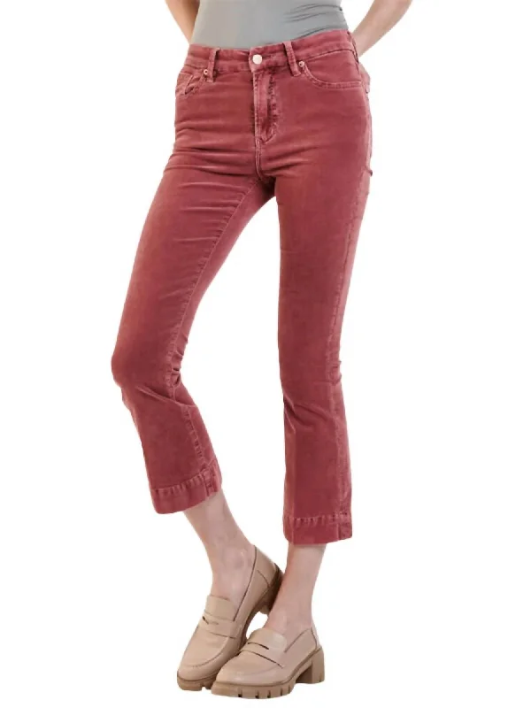 Extra Savings Jeanne Corduroy Pant In Cinnamon