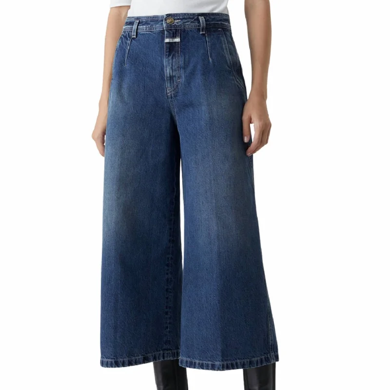 Online Only Leira Jean In Mid Blue