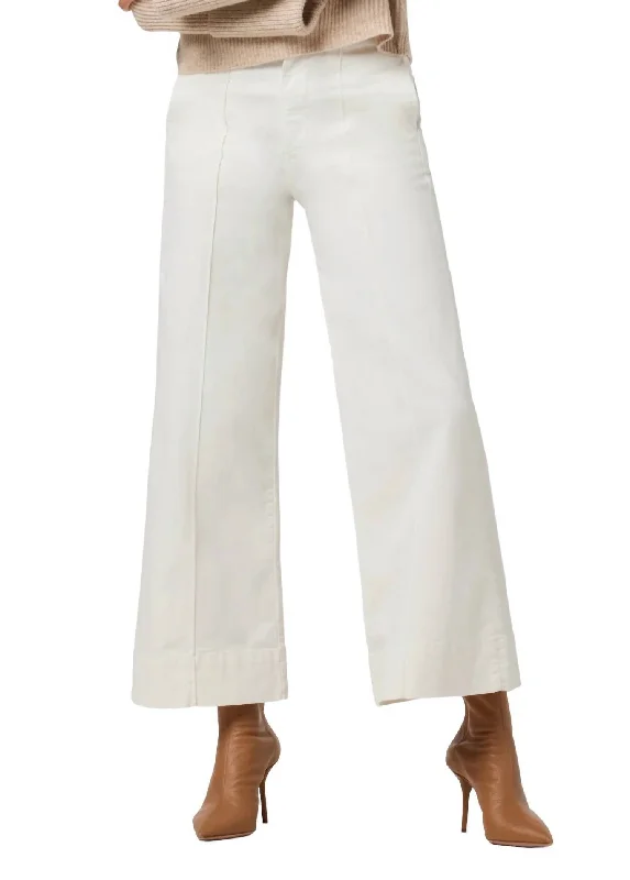 Bonus Savings Madison Ankle Trouser In Milk
