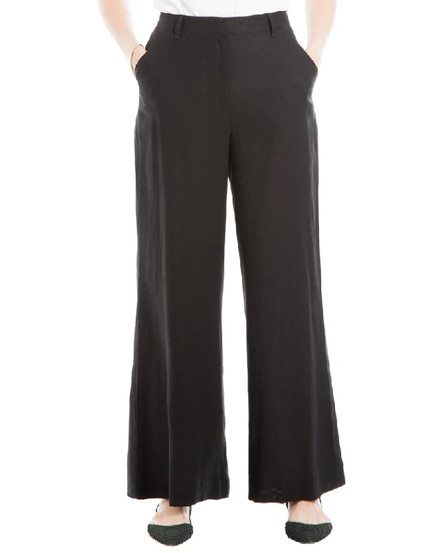 Members Only Max Studio Linen-Blend Pant