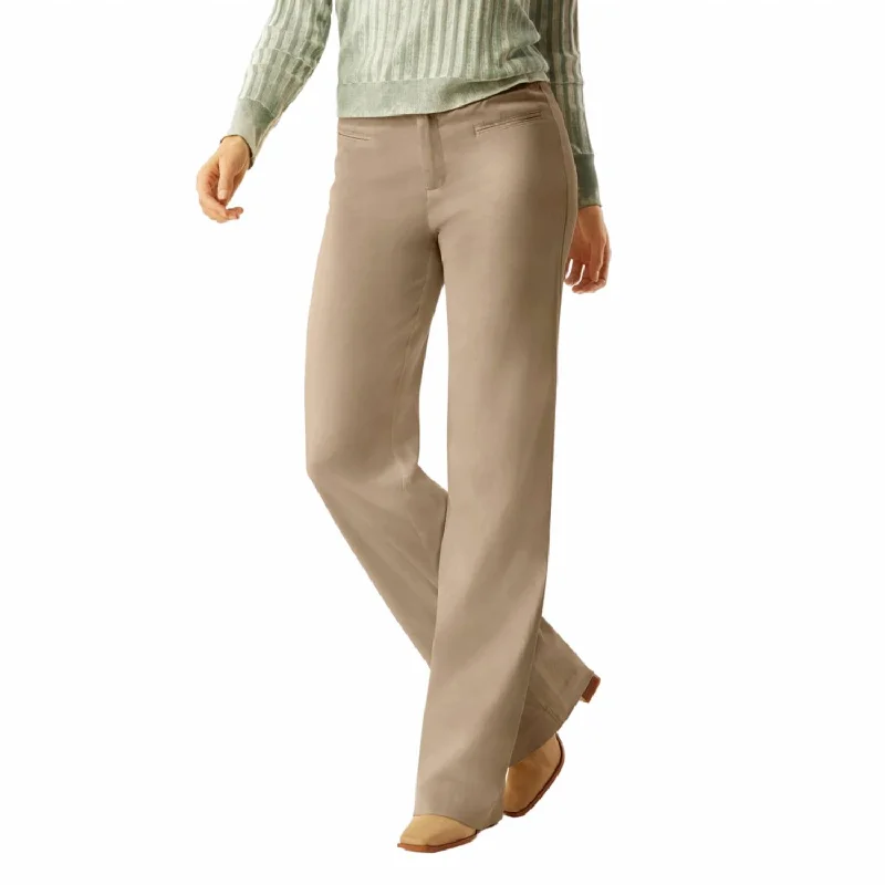 Great Deals Mcguinn Clean Wide Leg Pant In Khaki