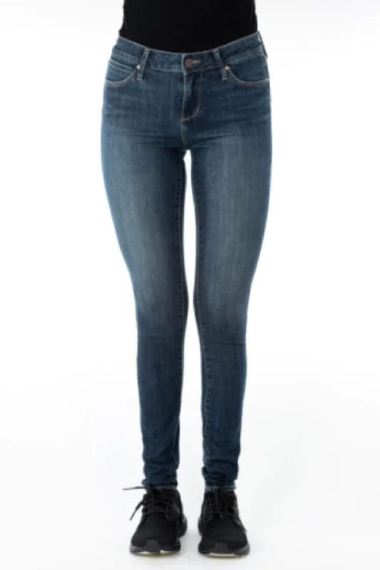 Value Deals Mid-Rise Skinny Jeans In Adrian Blue