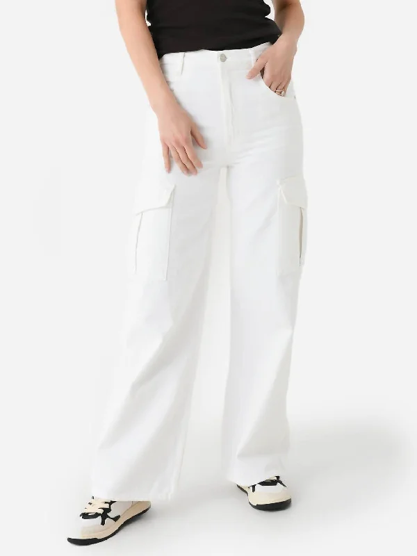 Bargain Blast Minka Cargo Jean In Milkshake