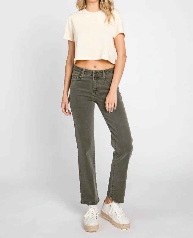 Super Sale Moss Denim Jeans In Green