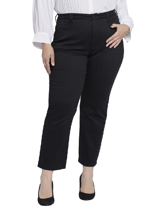 Loyalty Reward NYDJ Plus Bailey Black Straight Leg Jean