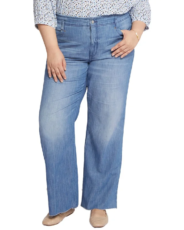 Special Discount NYDJ Plus Teresa Everly Wide Leg Jean