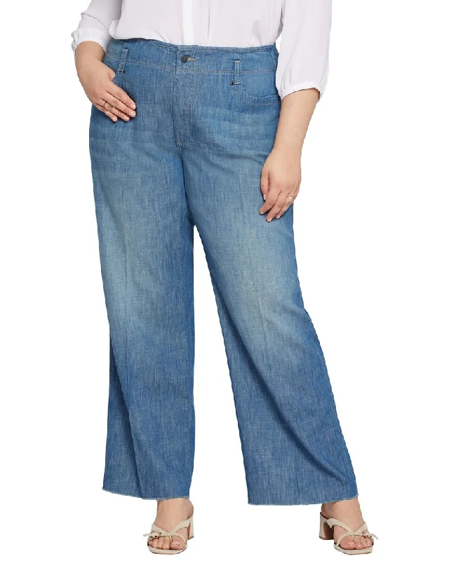 Referral Discount NYDJ Plus Teresa Fantasy Wide Leg Jean