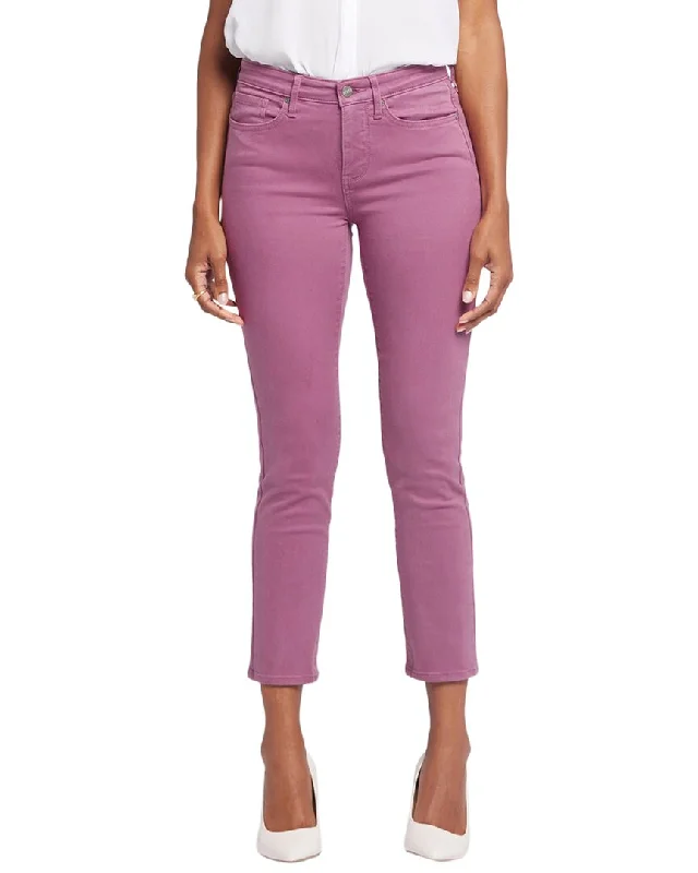 Year-End Clearance NYDJ Sheri Mauve Haze Ankle Crop Jean