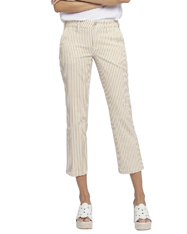 New Arrival NYDJ Straight Sunbird Stripe Straight Jean