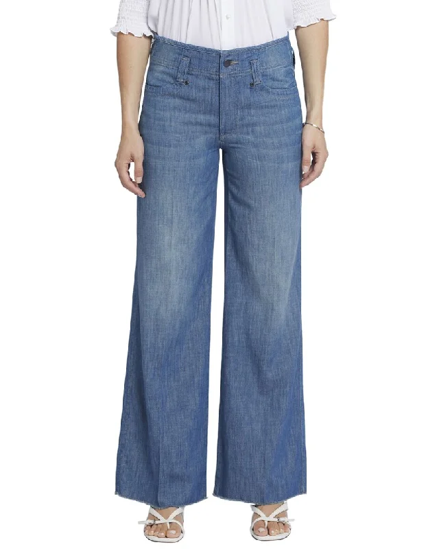 Major Savings NYDJ Teresa Fantasy Wide Leg Jean