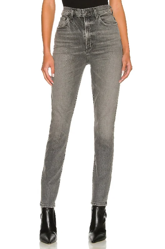 Instant Discount Pinch Waist Skinny Jean In Interlude