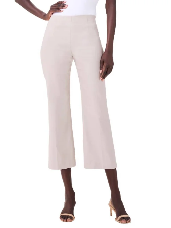 Holiday Sale Polished Wonderstretch Wide-Leg Crop Trouser In Cobblestone
