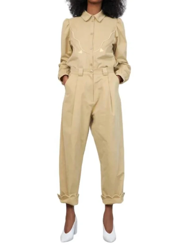 Hot Deal Saja Wide Leg Pants In Soft Sand