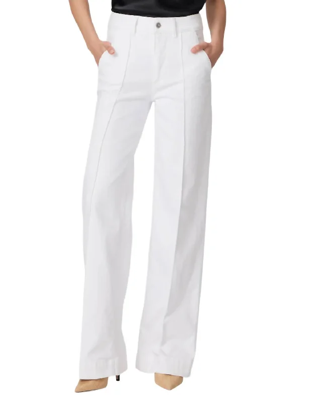 New Deals Sasha Pintuck Jean In Crisp White