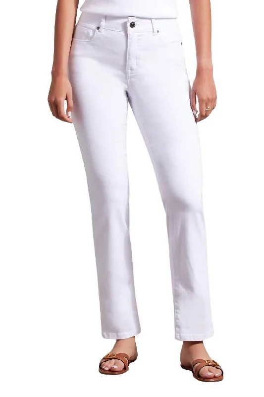 Super Bargain Sophia Straight Leg Jeans In White