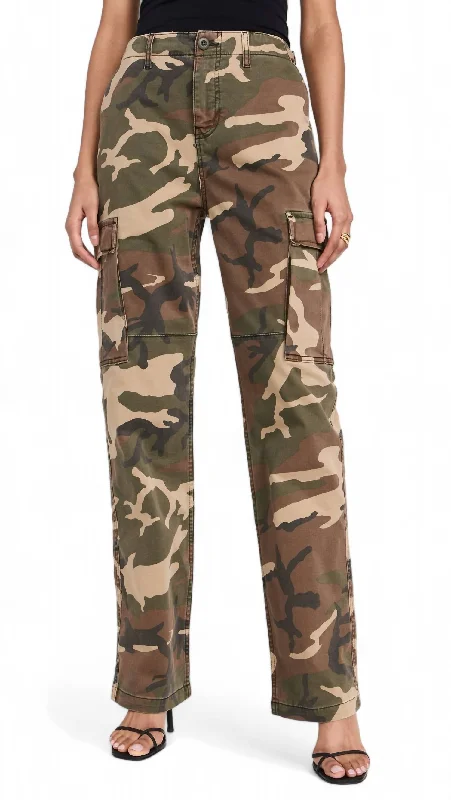 Buy Now Uniform Cargo Pant In Fatiguregreencamo001