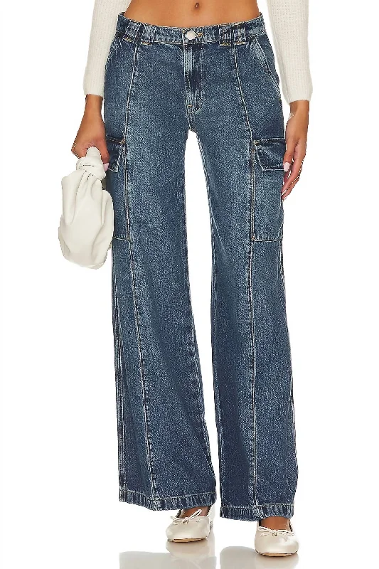 Weekend Deal Utility Cargo Jean In Deep Blue