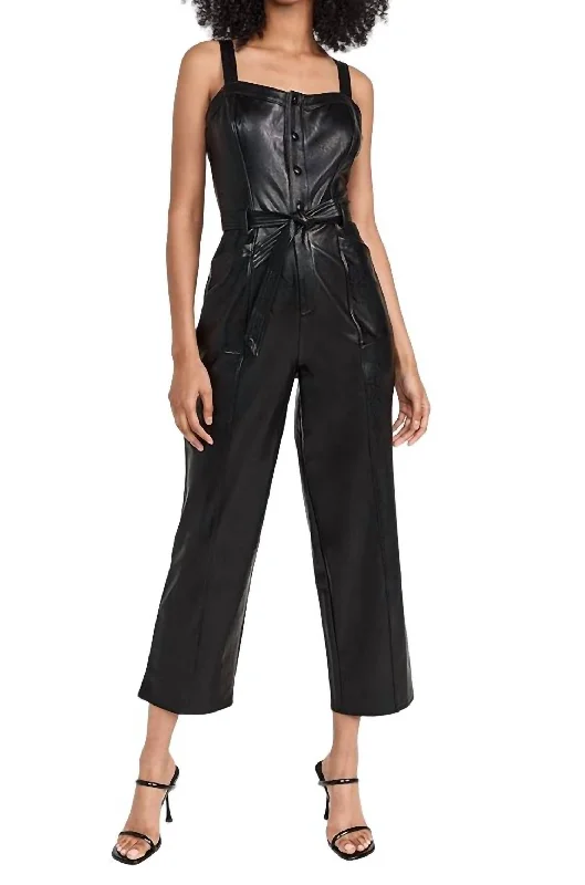 Sneak Peek Sale Valinda Jumpsuit In Black