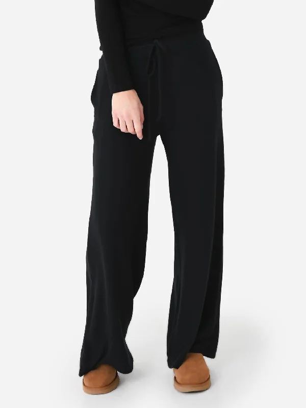Deal Explosion Wide Leg Pant In Black