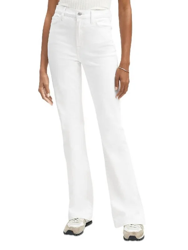 Limited Availability Women's Easy Boot Jeans In Ecru