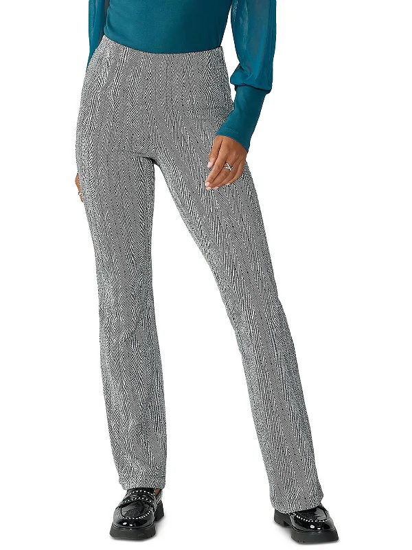 Exclusive Savings Womens High Rise Herringbone Bootcut Pants