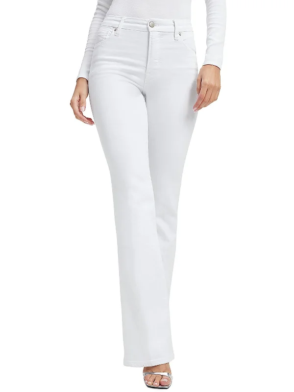 Lowest Prices Womens High Rise Knit Bootcut Jeans
