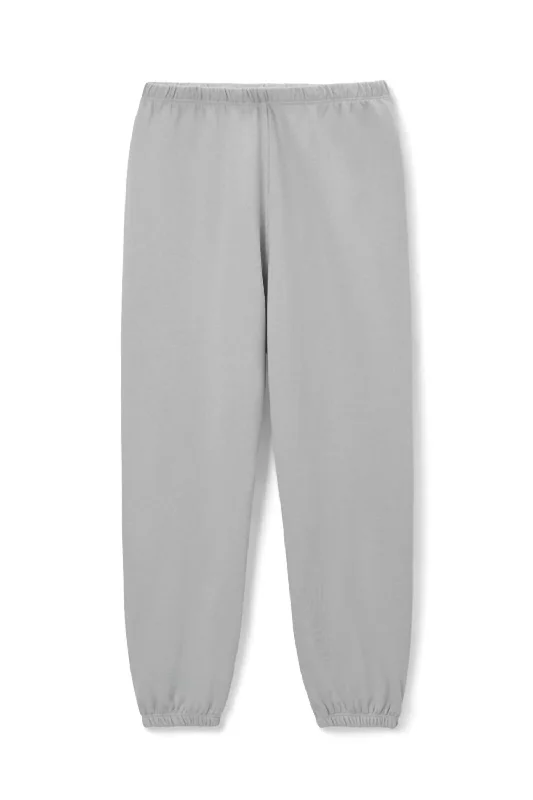 Special Promotion Women's Johnny French Terry Easy Sweatpant In Aluminum